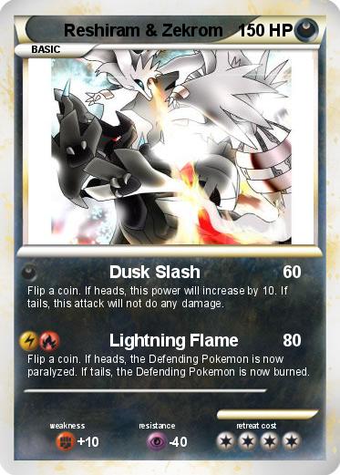 Pokemon Reshiram & Zekrom