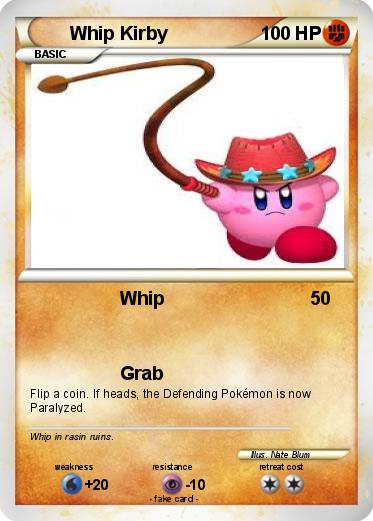 Pokemon Whip Kirby