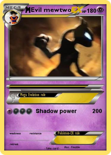 Pokemon Evil mewtwo