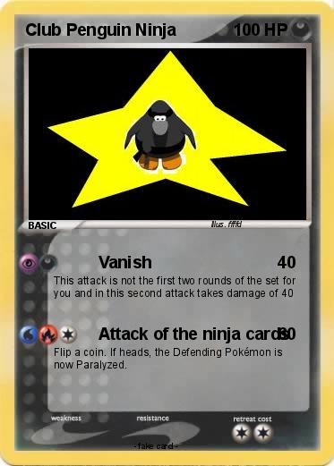 Pokemon Club Penguin Ninja