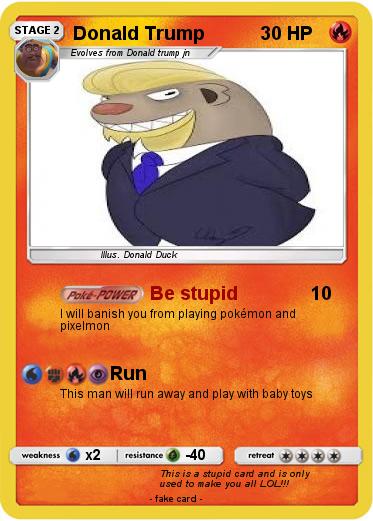 Pokemon Donald Trump