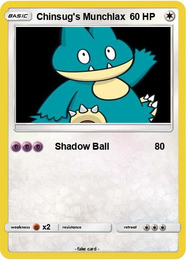 Pokemon Chinsug's Munchlax