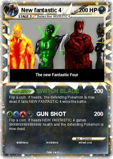 Pokemon New fantastic 4