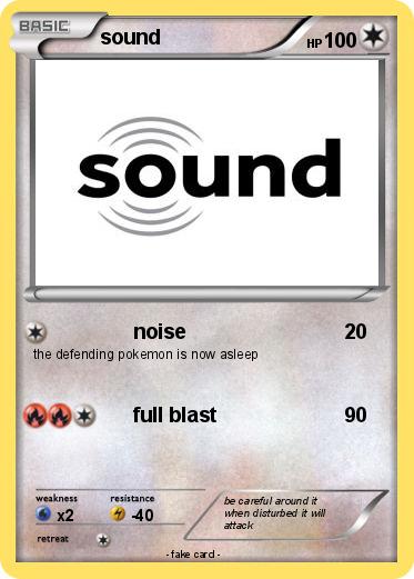 Pokemon sound