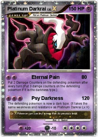 Pokemon Platinum Darkrai