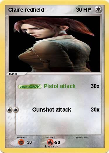 Pokemon Claire redfield