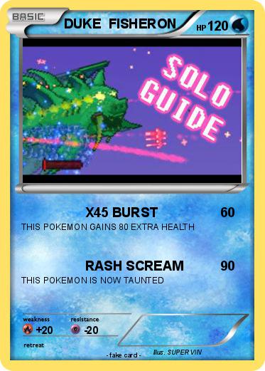 Pokemon DUKE  FISHERON