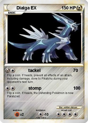 Pokemon Dialga EX