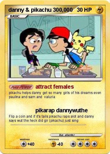 Pokemon danny & pikachu 300,000