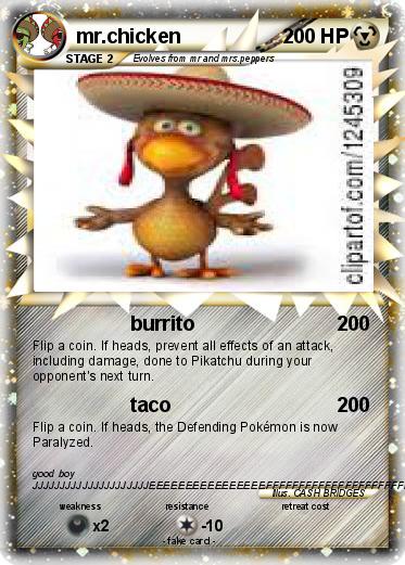 Pokemon mr.chicken