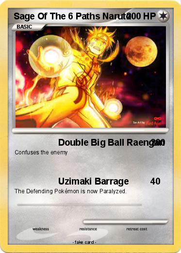 Pokemon Sage Of The 6 Paths Naruto