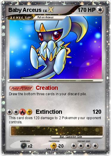 Pokemon Baby Arceus
