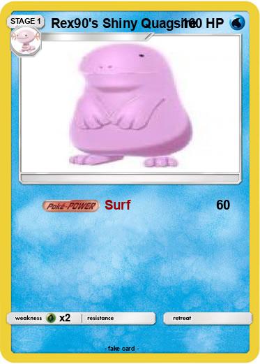 Pokemon Rex90's Shiny Quagsire