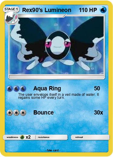 Pokemon Rex90's Lumineon