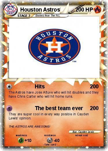 Pokemon Houston Astros