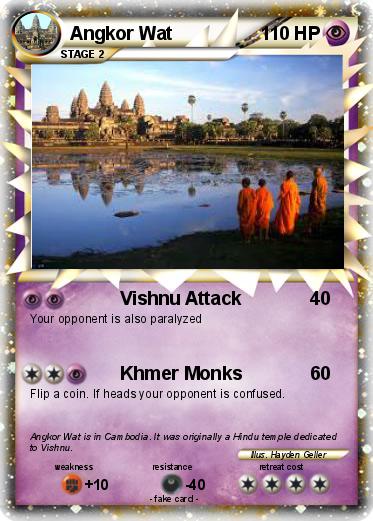 Pokemon Angkor Wat