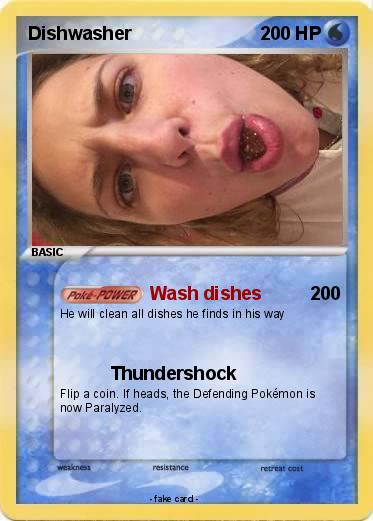 Pokemon Dishwasher