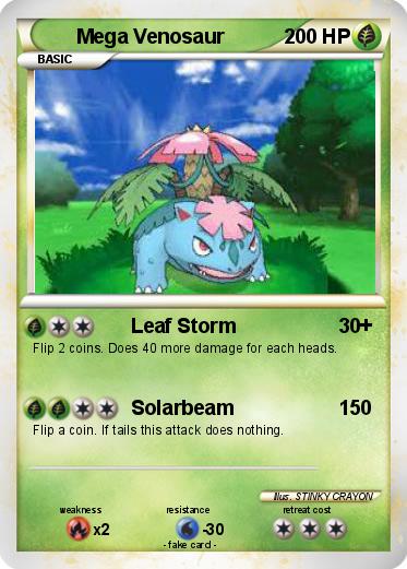 Pokemon Mega Venosaur