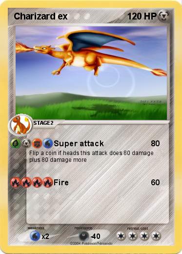 Pokemon Charizard ex