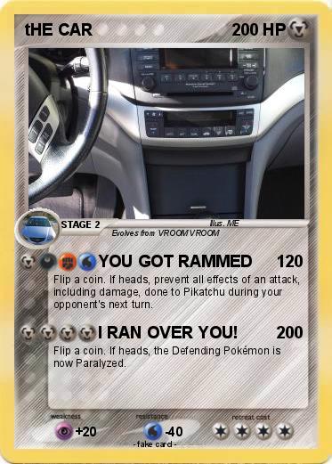 Pokemon tHE CAR