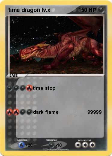 Pokemon time dragon lv.x