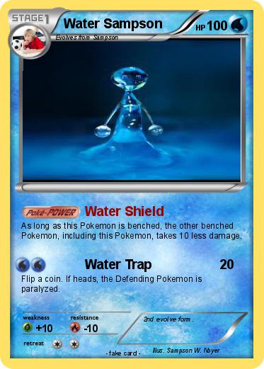 Pokemon Water Sampson