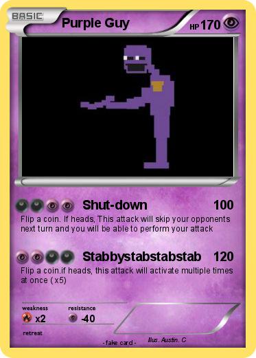 Pokemon Purple Guy