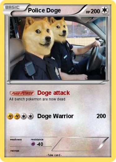 Pokemon Police Doge