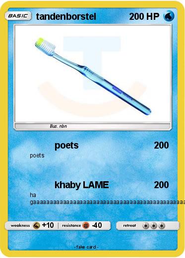 Pokemon tandenborstel