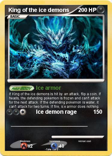 Pokemon King of the ice demons