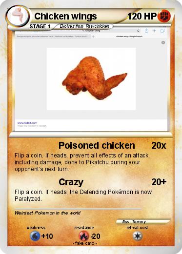 Pokemon Chicken wings