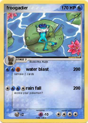 Pokemon froogadier