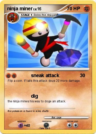 Pokemon ninja miner