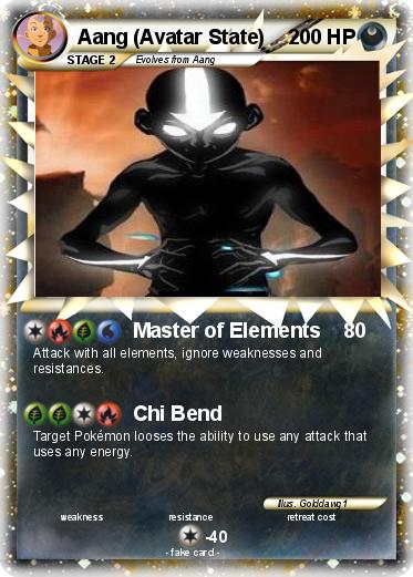 Pokemon Aang (Avatar State)