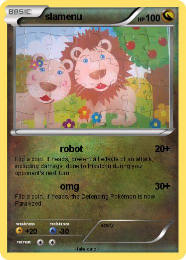 Pokemon slamenu