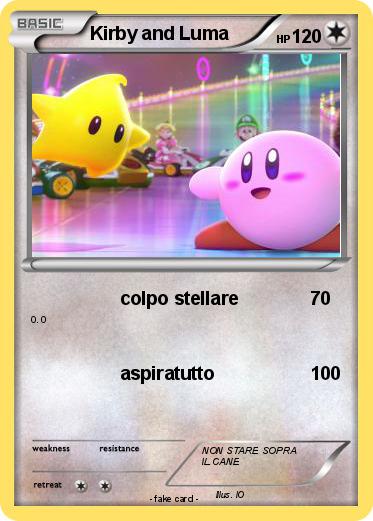 Pokemon Kirby and Luma