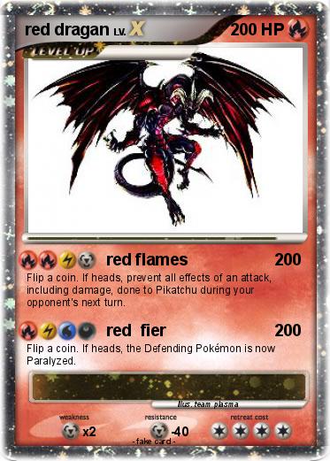 Pokemon red dragan