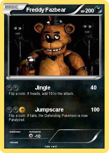 Pokemon Freddy Fazbear