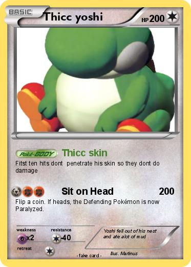 Pokemon Thicc yoshi
