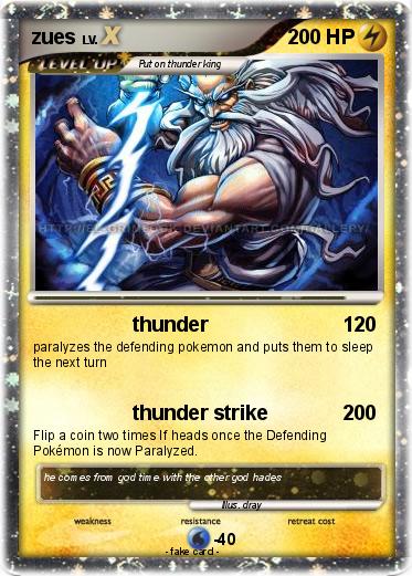 Pokemon zues