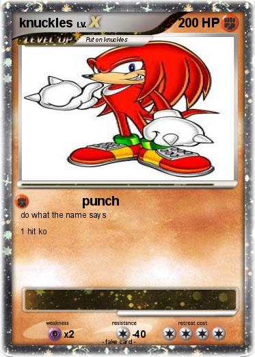 Pokemon knuckles