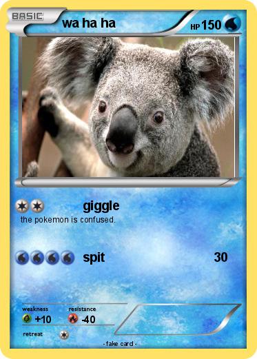 Pokemon wa ha ha