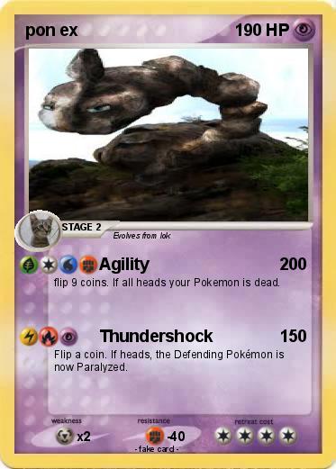 Pokemon pon ex