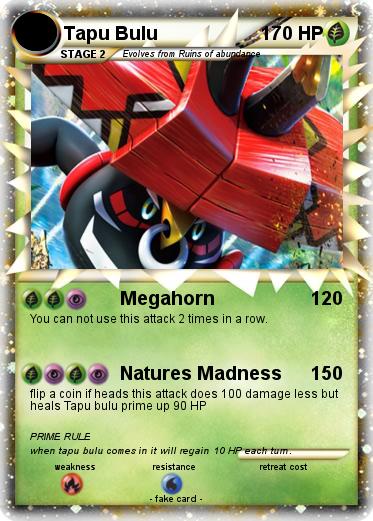 Pokemon Tapu Bulu