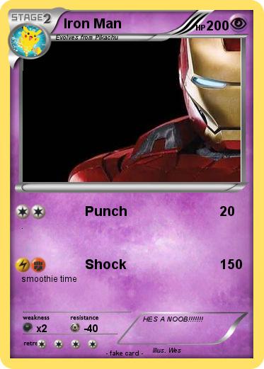 Pokemon Iron Man