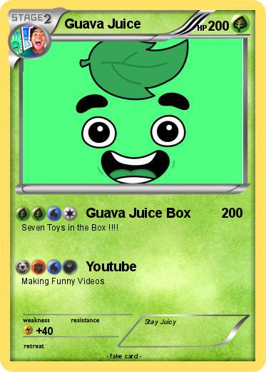 Pokemon Guava Juice