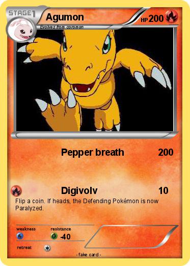 Pokemon Agumon