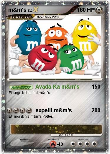 Pokemon m&m's