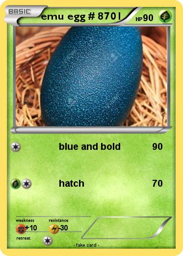 Pokemon emu egg # 8701