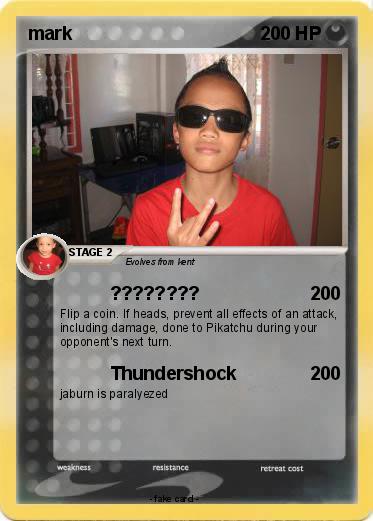 Pokemon mark